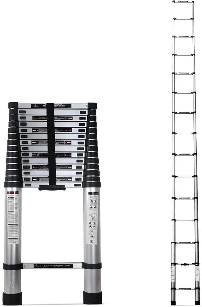 Hudibaaba 14.5 feet Telescopic Ladder