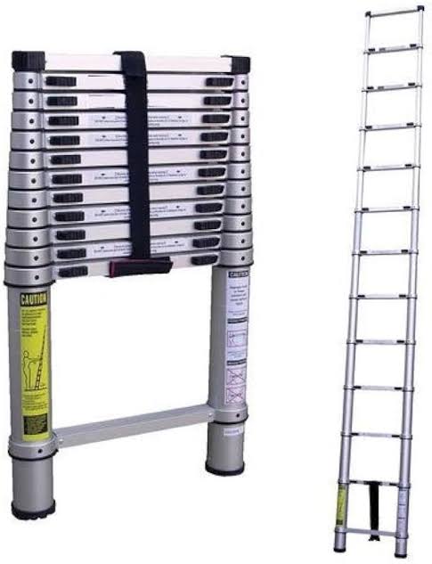 Hudibaaba 19 feet Telescopic Ladder