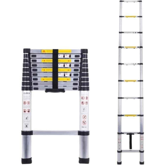 Hudibaaba 9.5 feet Telescopic Ladder