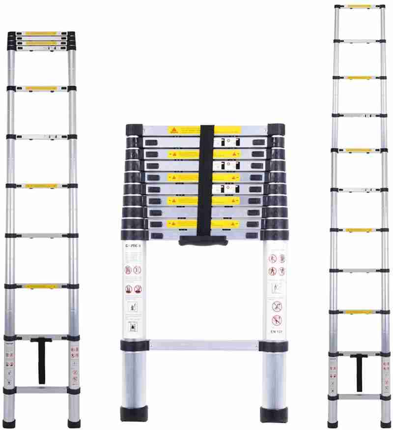 Hudibaaba 10.5 feet Telescopic Ladder