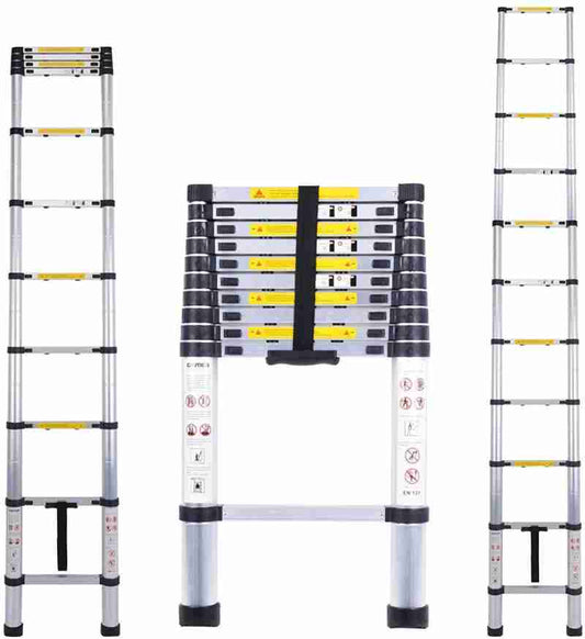 Hudibaaba 10.5 feet Telescopic Ladder