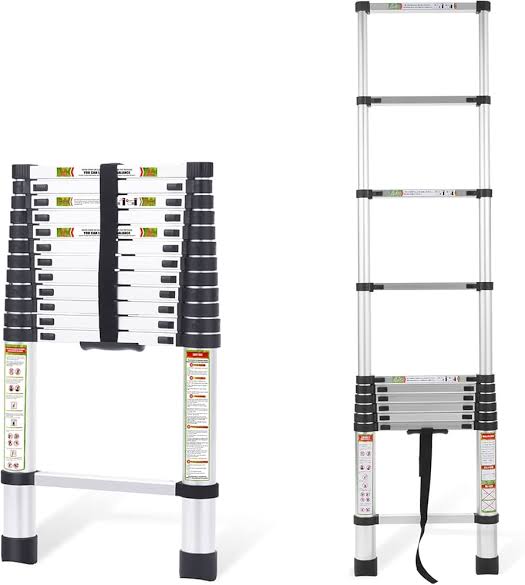 Hudibaaba 12.5 feet Telescopic Ladder